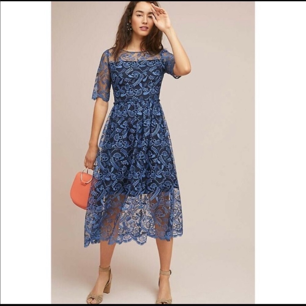 Shoshanna Midnight Dandelion dress, worn once